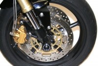 Chrániče přední vidlice,Triumph Street Triple '07-, Street Triple R '08- & Daytona 675 '06-, černé